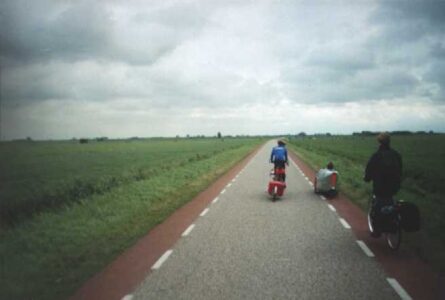 We zijn op weg naar Nijkerk.