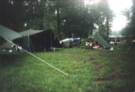 Ja mensen, die luifels zijn er niet voor niks.